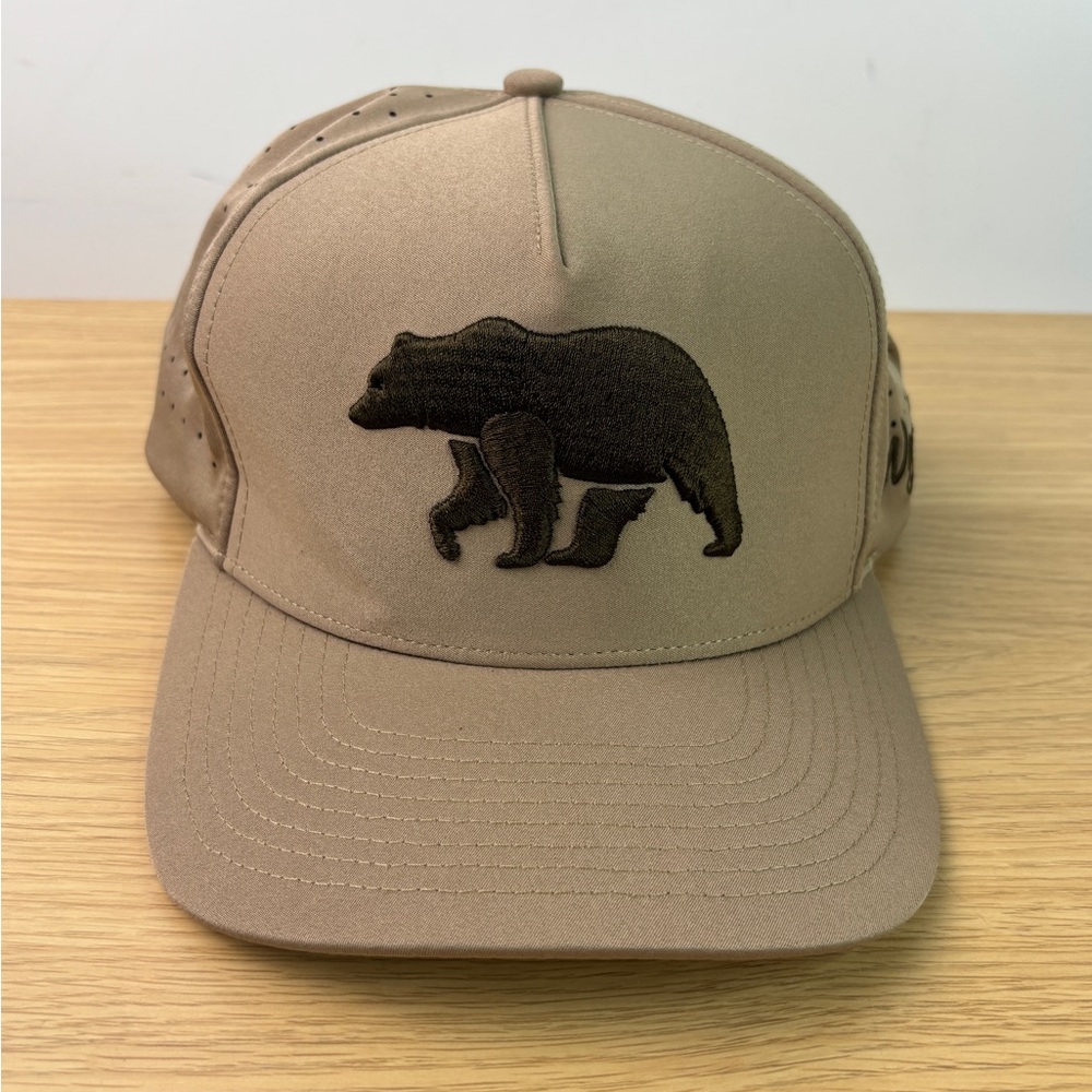 Brown Bear Waggle Snapback Trucker Hat